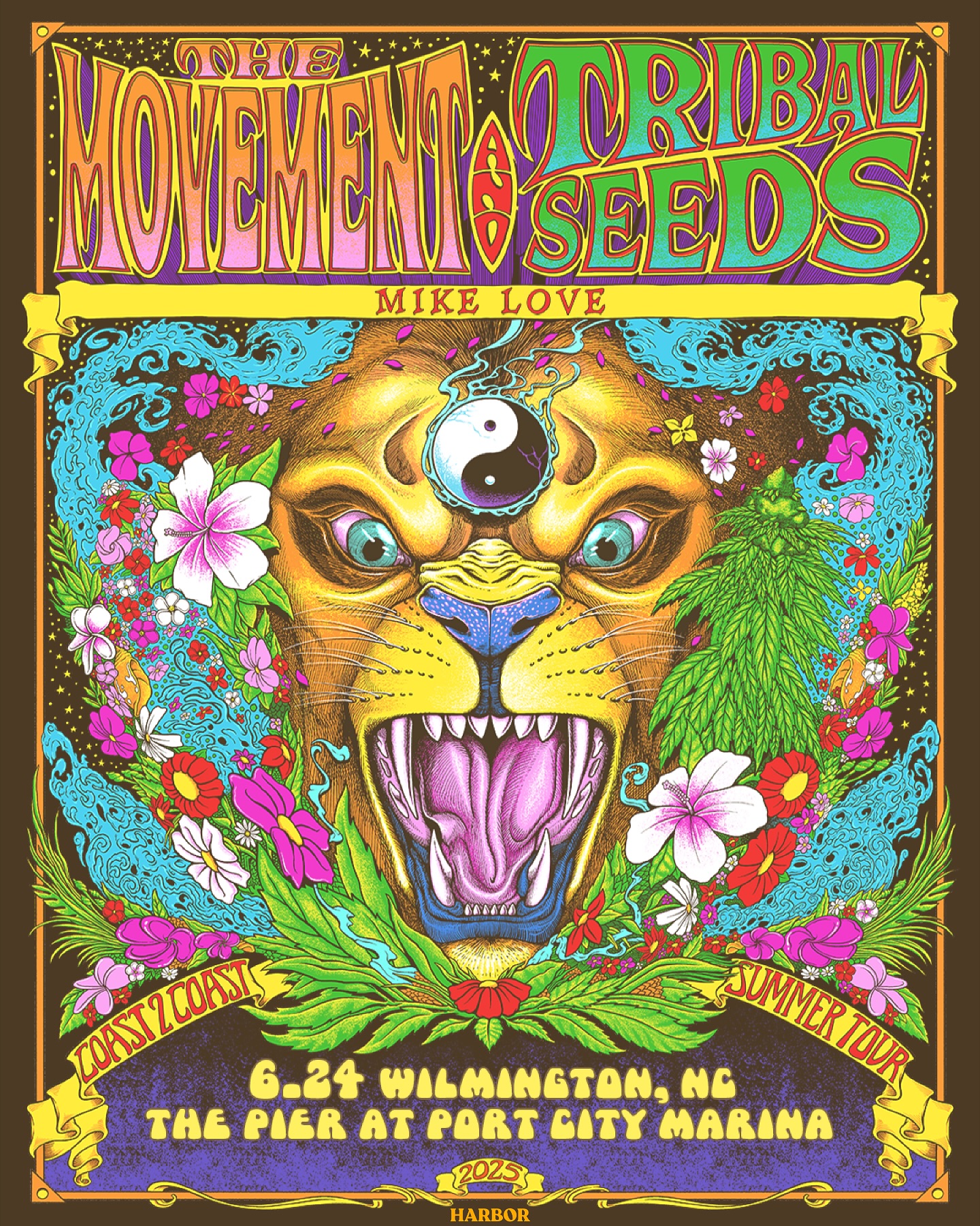 The Movement & Tribe Seeds @ The Pier at Port City Marina at the